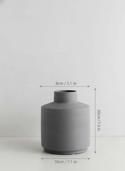 Bea Homes - Minimalist Nordic Ceramic Vase Home Décor for a Chic Aesthetic - Bea Homes