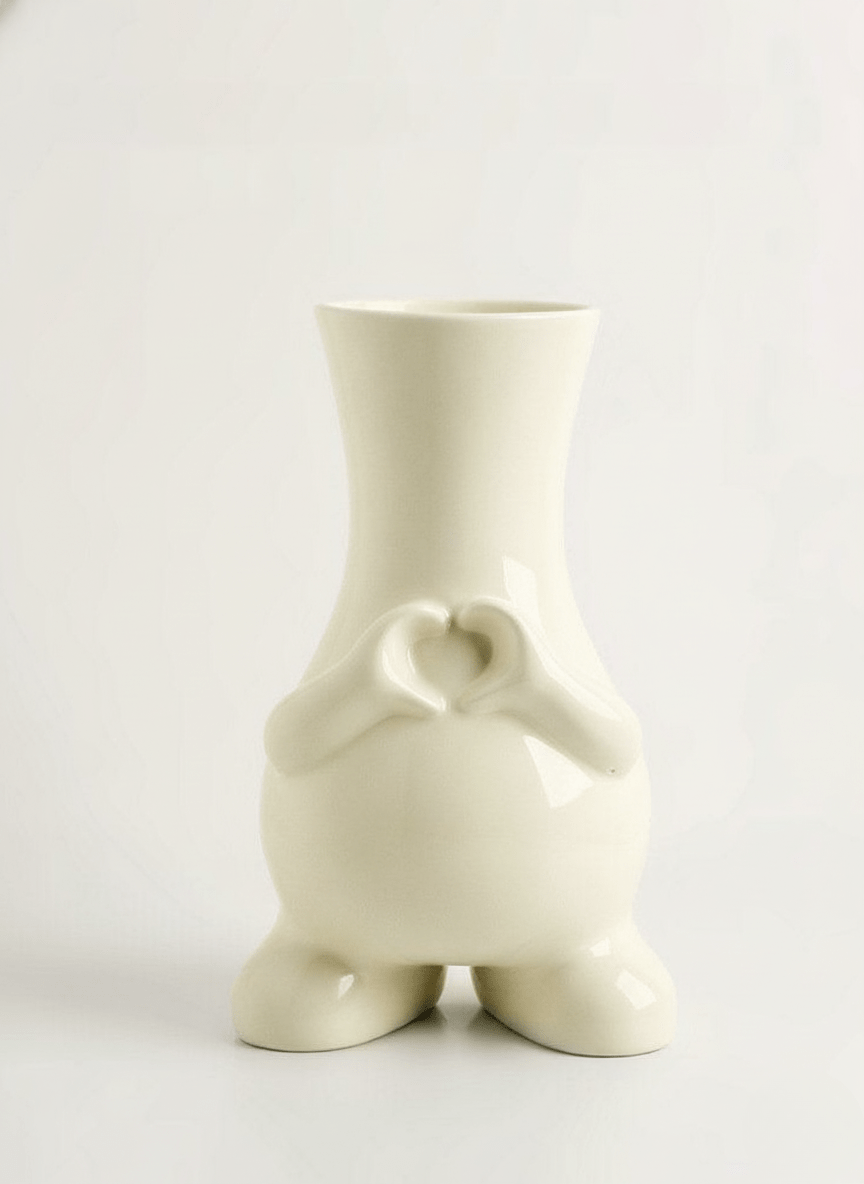 Bea Homes - Modern Monochrome Art Vase for a Chic and Minimalist Aesthetic Display - Bea Homes