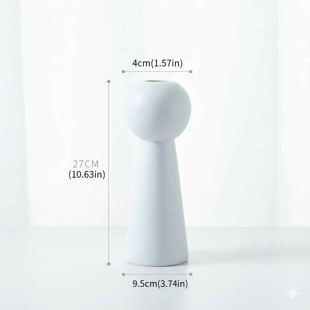 Bea Homes – Modern Pastel Ceramic Vase Set for a Chic Touch - Bea Homes