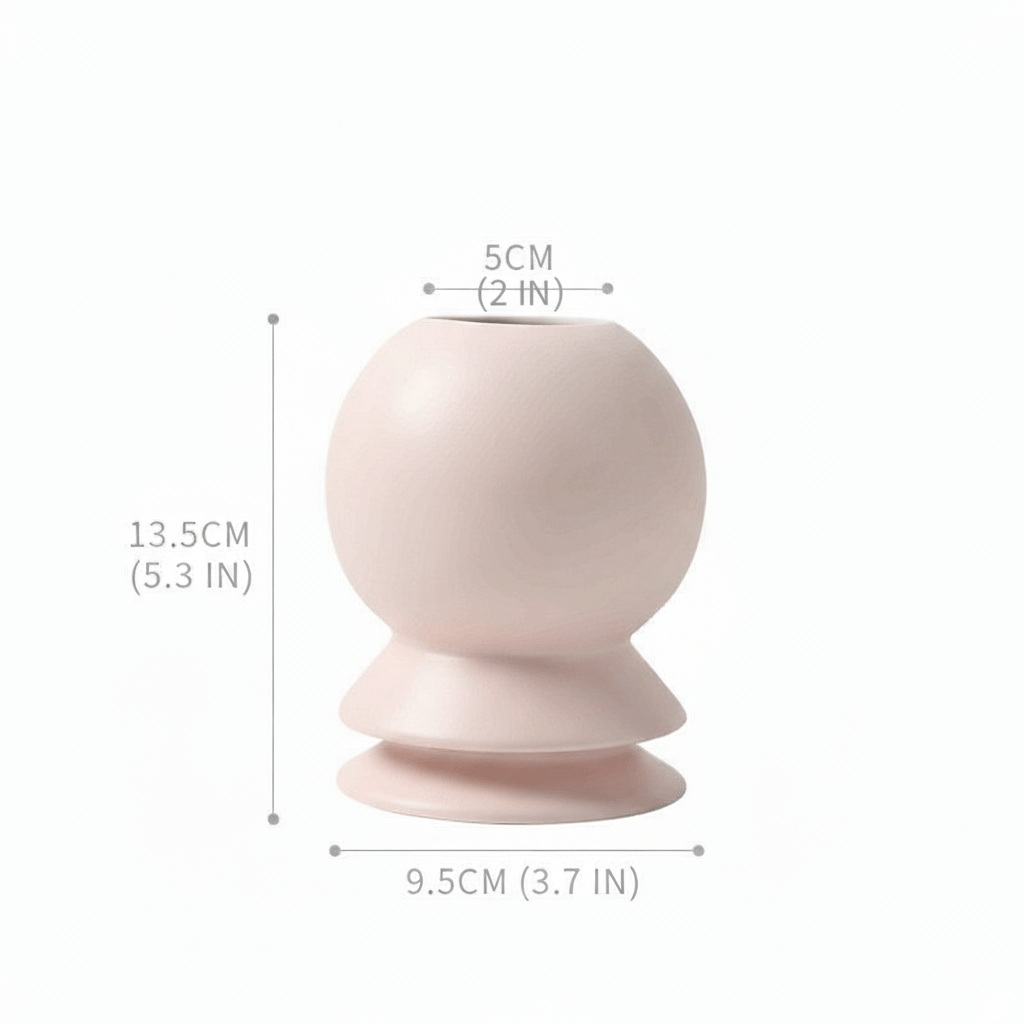 Bea Homes – Modern Pastel Ceramic Vase Set for a Chic Touch - Bea Homes