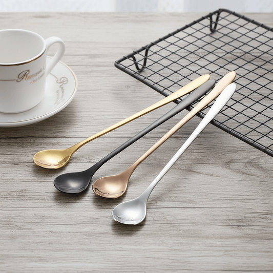 Bea Homes - Multicolored Long Handle Teaspoon for a Vibrant Dining Experience - Bea Homes