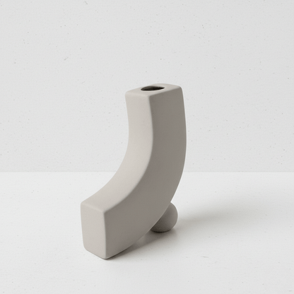 Bea Homes - Nordic Ceramic Vase for Stylish Home Decor with Scandinavian Charm - Bea Homes