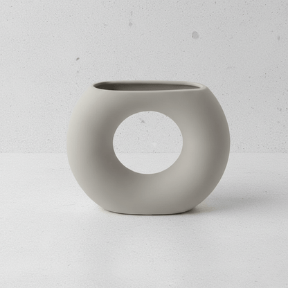 Bea Homes - Nordic Ceramic Vase for Stylish Home Decor with Scandinavian Charm - Bea Homes