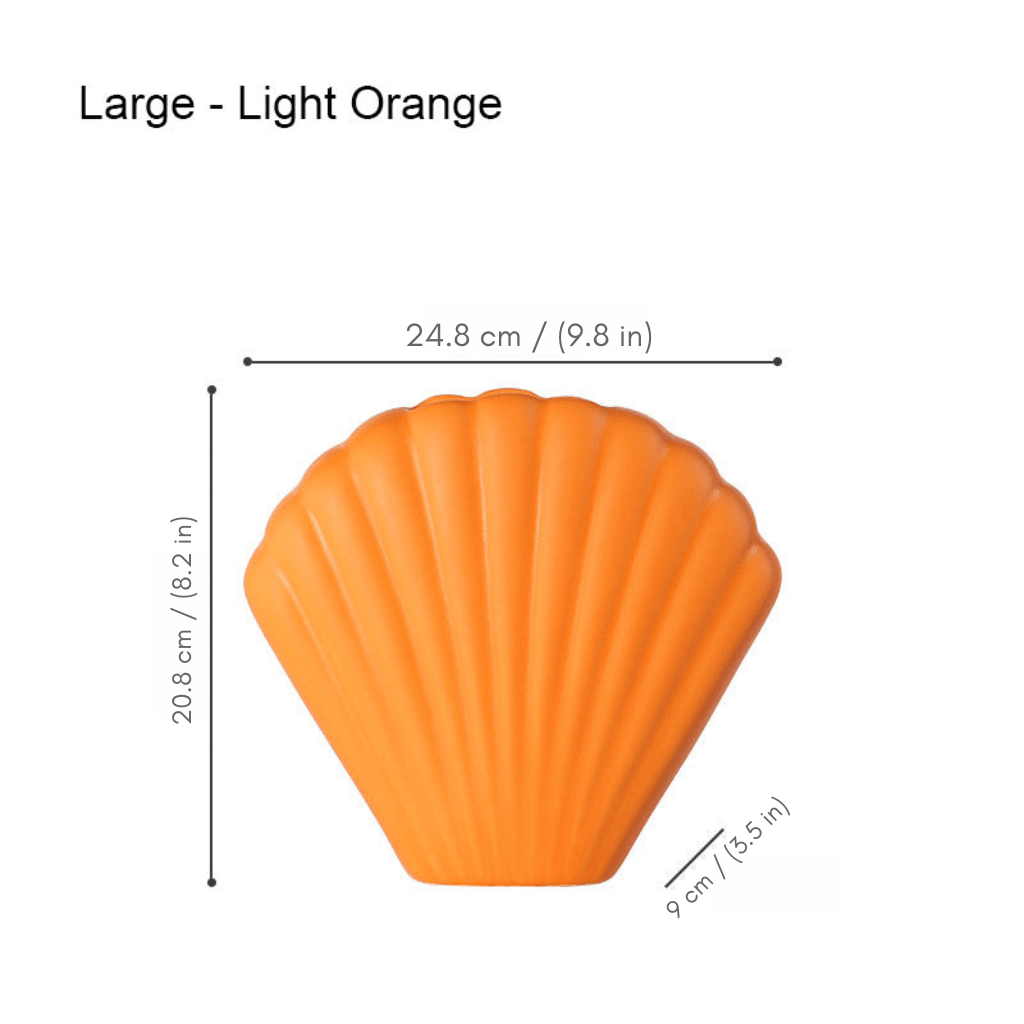 Bea Homes - Nordic Morandi Shell Ceramic Vase for a Chic Home Accent - Bea Homes