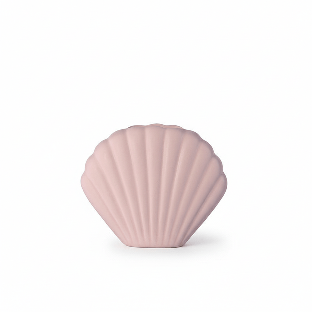 Bea Homes - Nordic Morandi Shell Ceramic Vase for a Chic Home Accent - Bea Homes