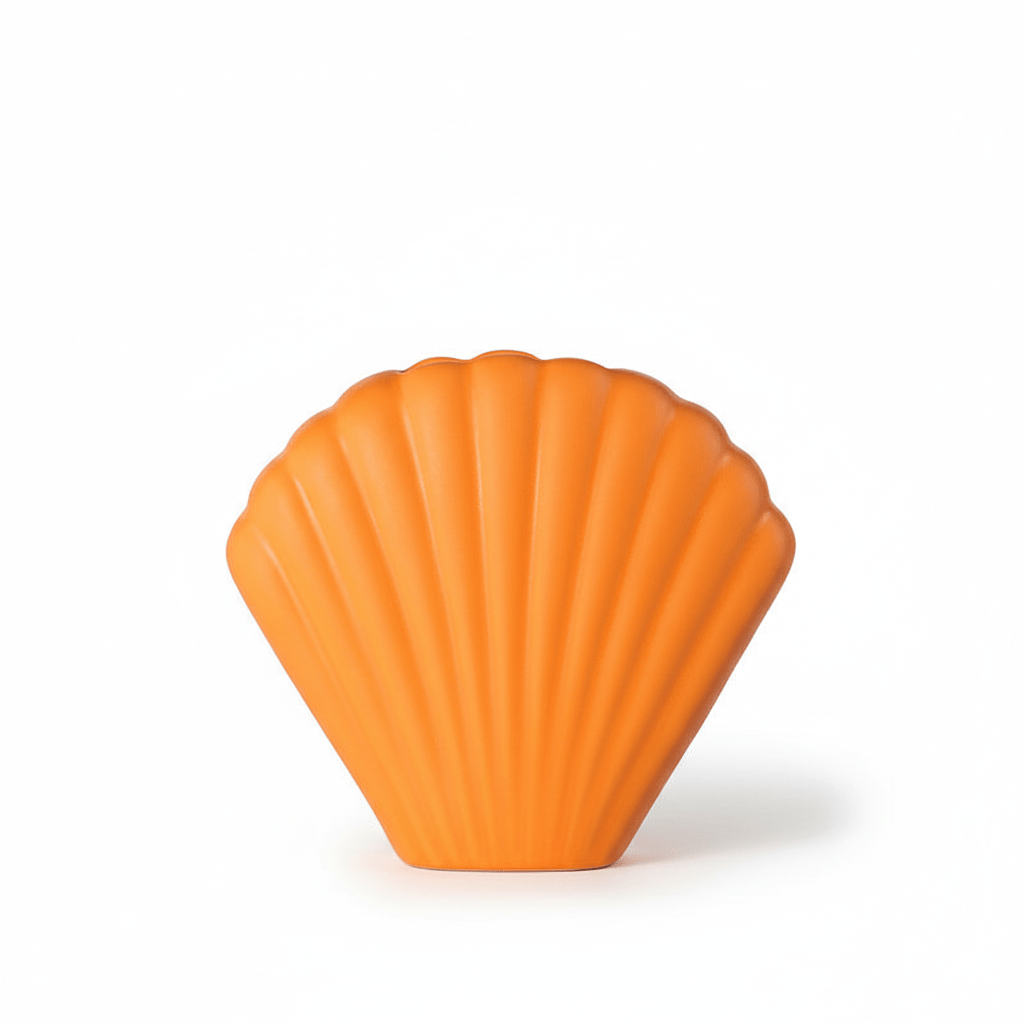 Bea Homes - Nordic Morandi Shell Ceramic Vase for a Chic Home Accent - Bea Homes