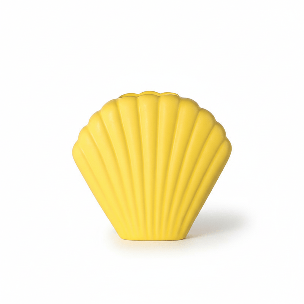Bea Homes - Nordic Morandi Shell Ceramic Vase for a Chic Home Accent - Bea Homes