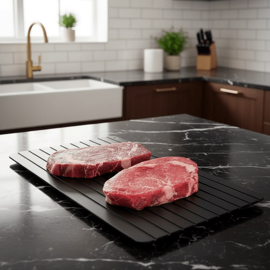 Bea Homes – Rapid Defrosting Tray for Effortless Cooking - Bea Homes