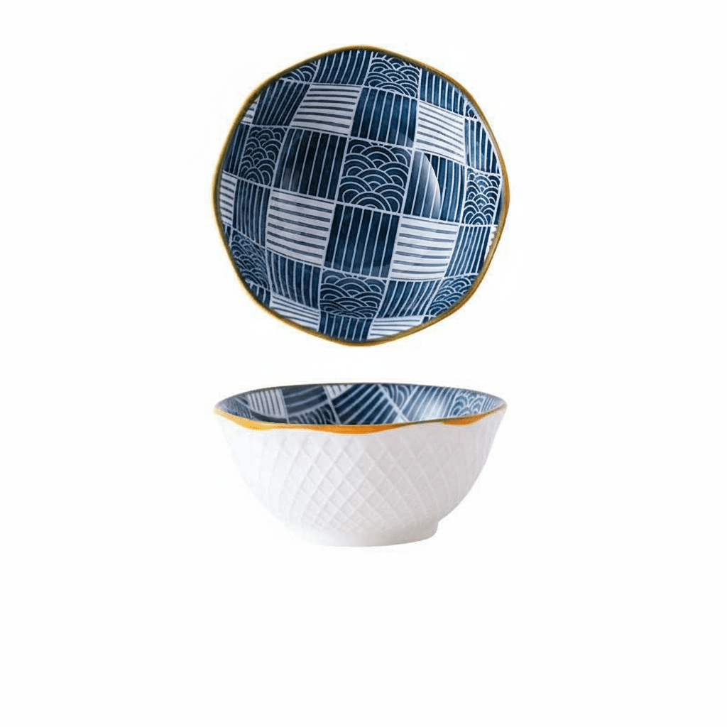 Bea Homes - Stylish Japanese Ceramic Octagon Bowl for a Perfect and Elegant Dining - Bea Homes