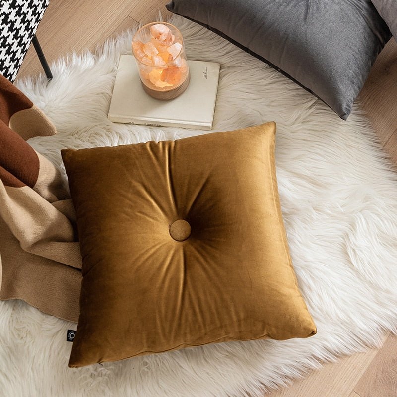 Bea Homes – Velvet Square Cushion - Bea Homes